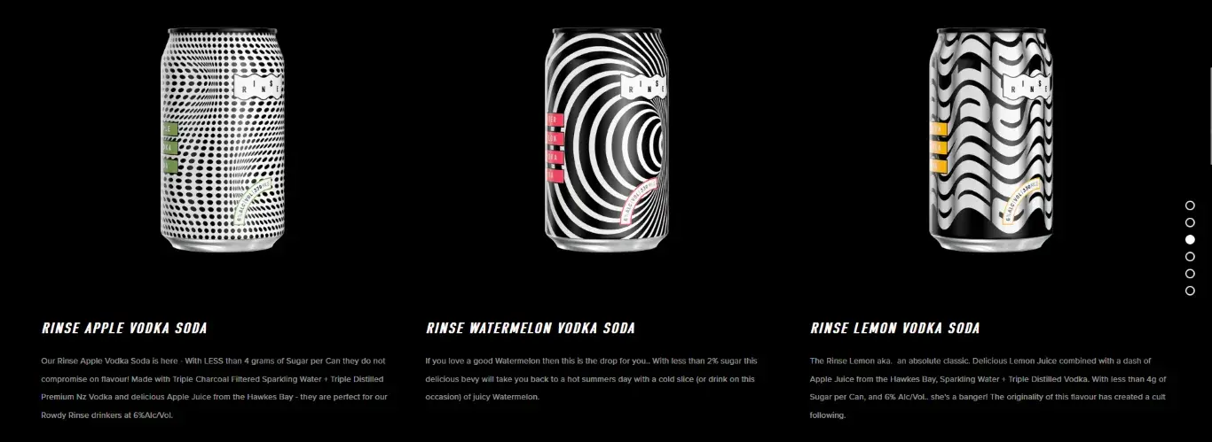 Rinse Vodka hero image