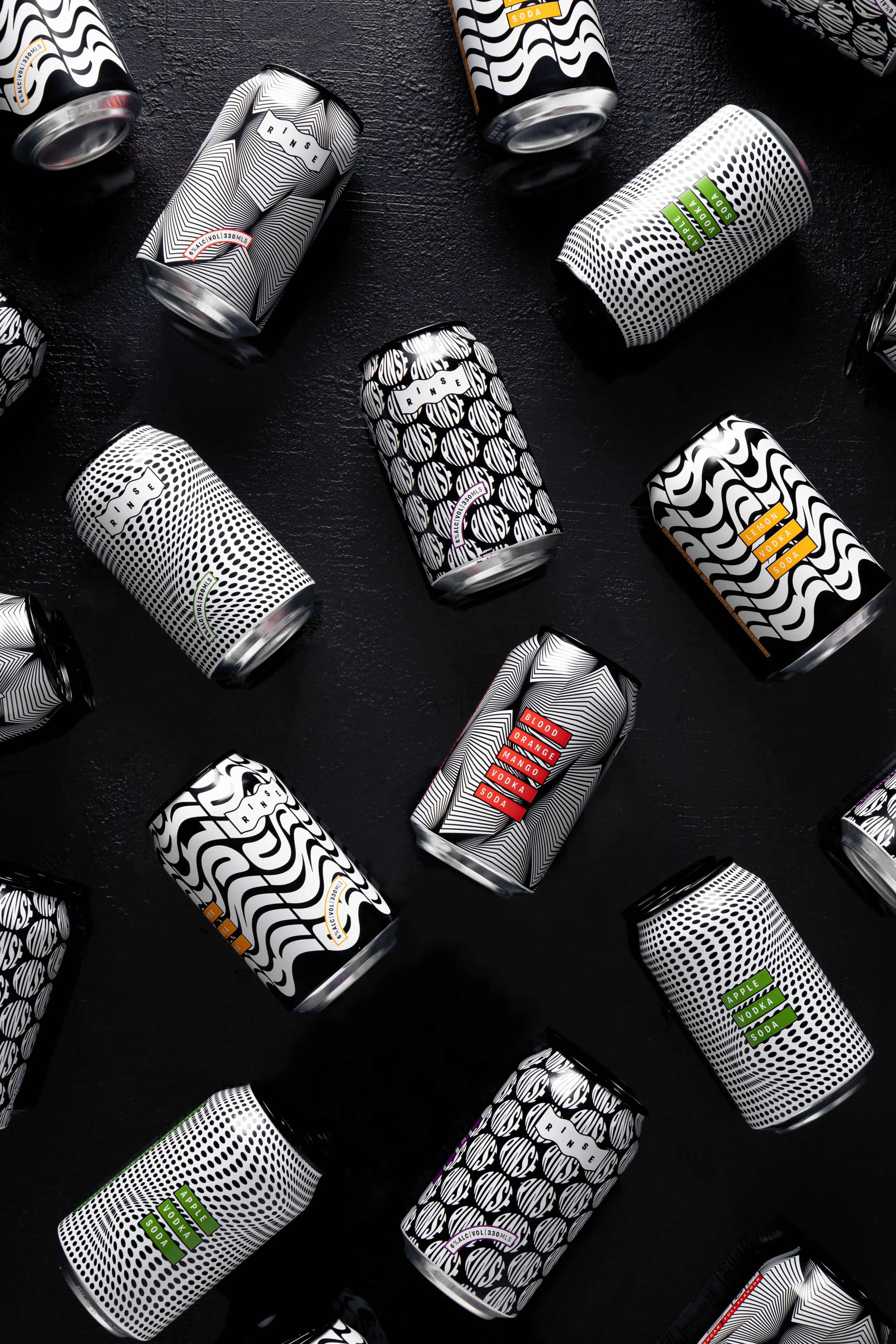 Rinse Vodka product shot